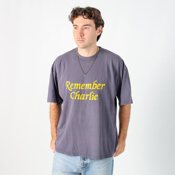 Navy Blue 90s T-Shirt (XL)